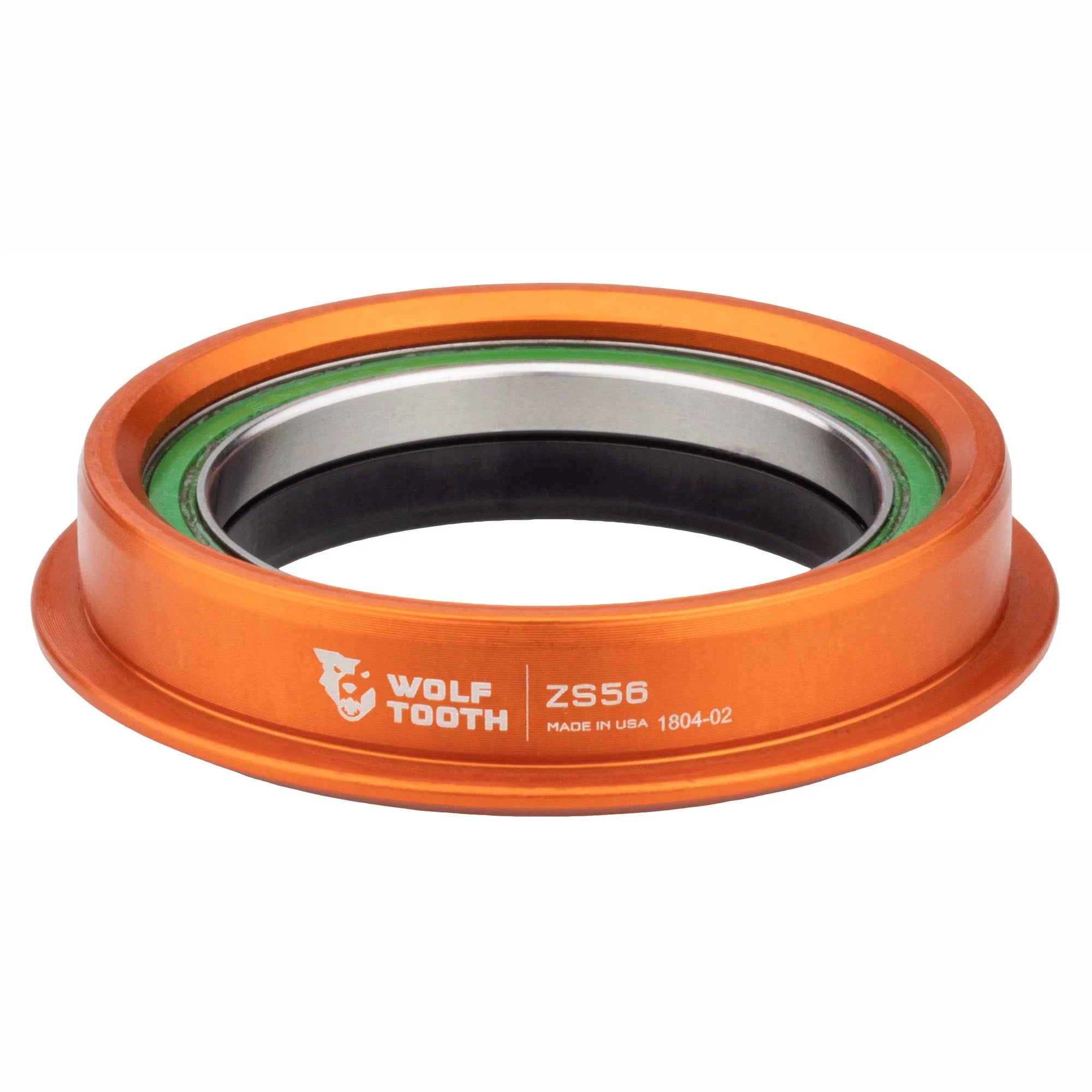 Wolf Tooth Premium  Headsets - Zero Stack Lower, /40,  Orange