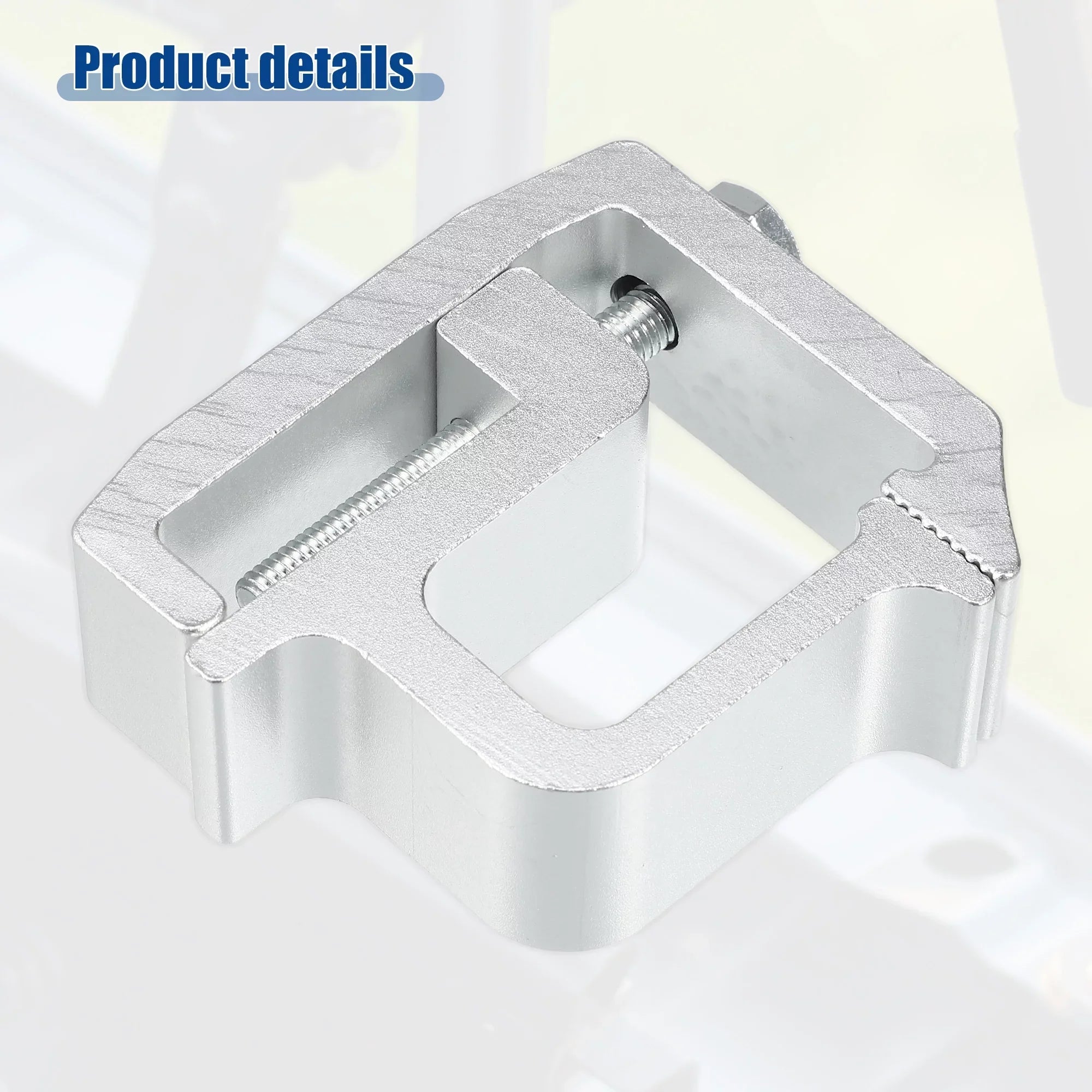 Unique Bargains 8 Pcs Truck Bed Cap Mount Clamps Camper Shell Clips Fit for Chevy Silverado 1500 2500HD Silver Tone