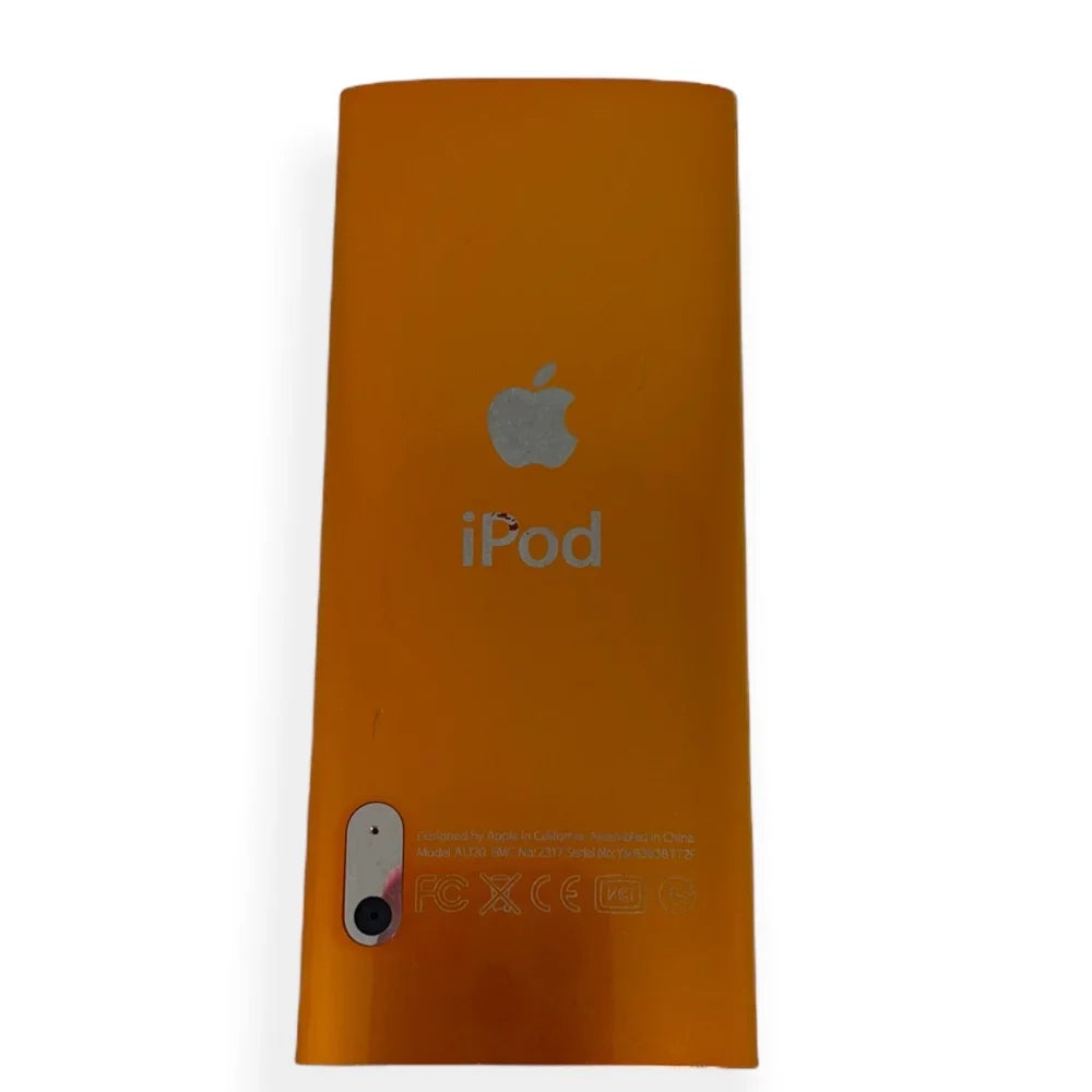 Apple iPod Nano 5th Generation 8GB Orange Bundle, Like New, No Retail Packaging!