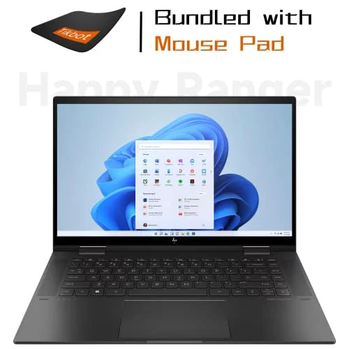 2022 Newest  Envy x360 2-in-1 15.6" Touchscreen Laptop,  Ryzen 5 5625U (Up to 4.3 GHz), Radeon Graphics, Wi-Fi 6E, Backlit Keyboard,  Fast Charge, &,  Webcam (16GB  | 1TB PCIe )
