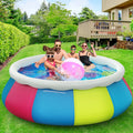 Inolait Inflatable Pool Full-Sized Family Lounge Pools Thicker abrasion tough material ,120" x 72" x 22"