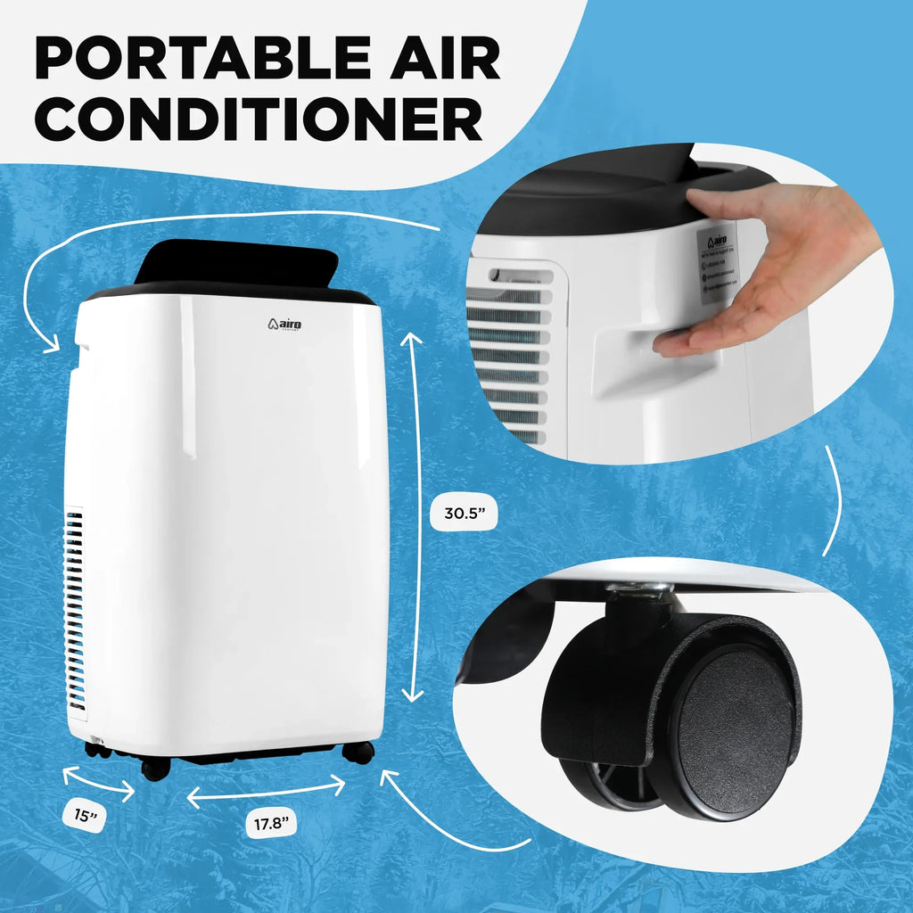 Airo Comfort Portable Air Conditioner 8000  (12000  ), Standing  Unit with  Window Kit