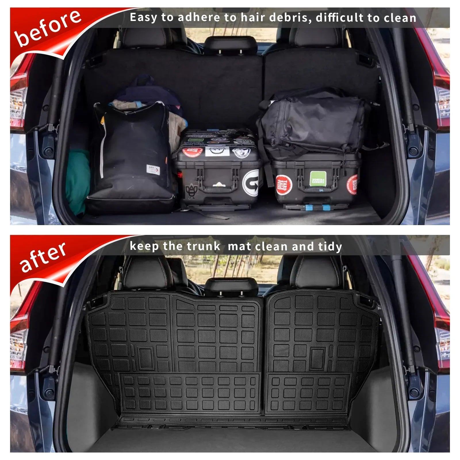 Fit 2023 2024 Honda  Trunk Mat Cargo Liner 2023 Fuel - Accessories Non-Hybrid (Lower Deck)