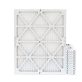Glasfloss 12 Pack of 16" x 20" x 1"  10 Pleated Air Filters. Actual Size: 15-1/2" x 19-1/2" x 7/8"