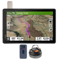 Garmin 010-02509-00 Tread  Overland Edition 10" All-Terrain  Navigator Bundle with Deco Gear Power Bank 8000 mAh Digital Display + Wagan  Brite-Nite Dome Lantern Flashlight