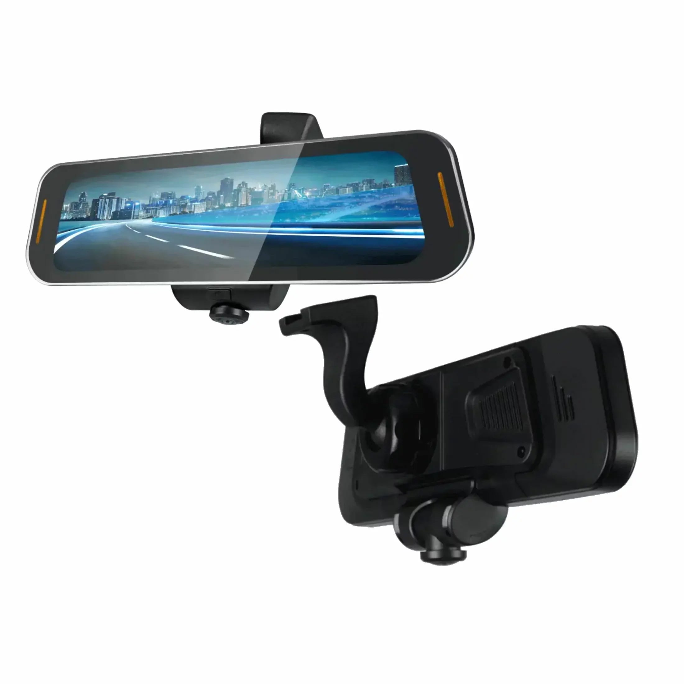 360 Surround View 4K Dash Camera 10-inch Touchscreen Frameless Rearview Mirror