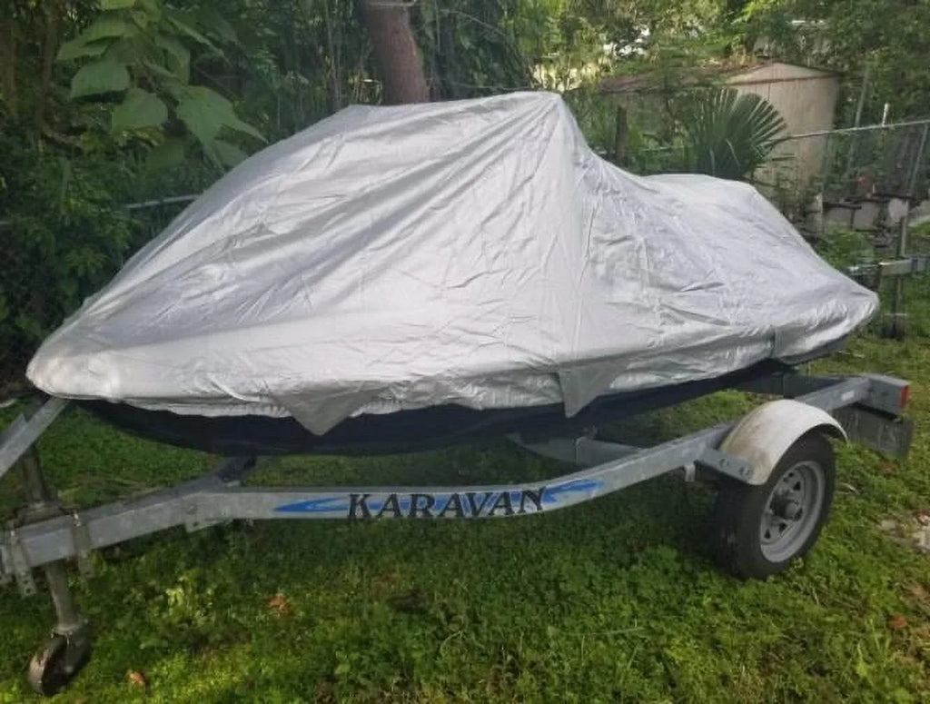 Reflective, Travel, Storage and Mooring Watercraft  Jet Ski Cover for Sea Doo Bombardier  1993 1994 1995 1996 1997 1998