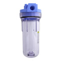 Pentek 150072 10 Inch Standard Blue/Clear Filter Housing 3/4 Inch