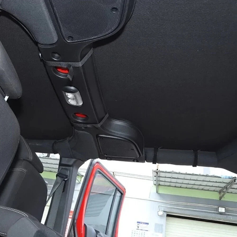 Jahyshow Leather Top Sunshade Protection for Jeep Wrangler   07-18 - Experience Unmatched Sun Protection