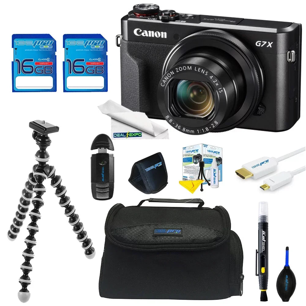 Canon PowerShot   Mark  Digital Camera + Expo Basic Kit
