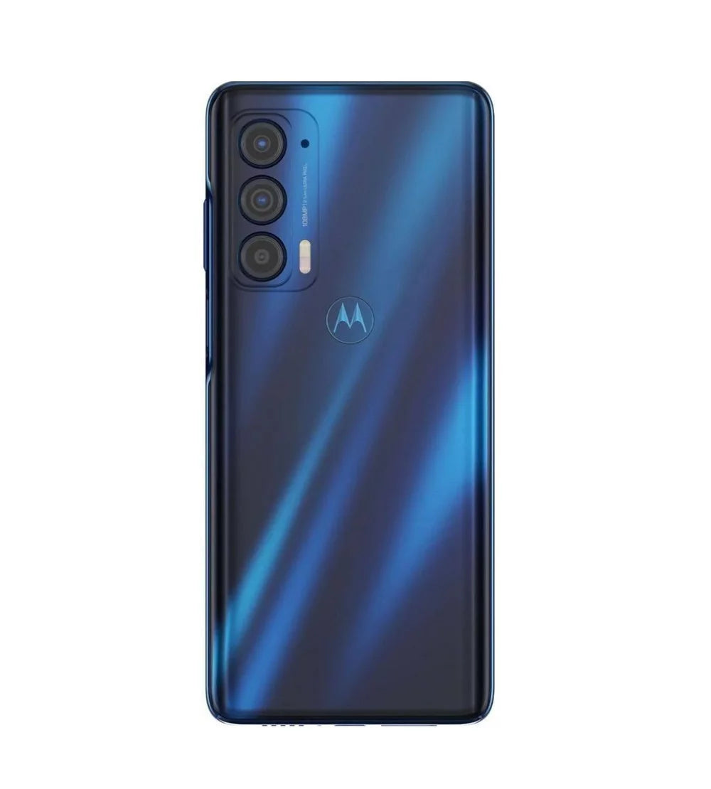 Pre-Owned Motorola Edge (2021), Verizon Only 256GB, Blue, 6.8 in (Refurbished: Good)
