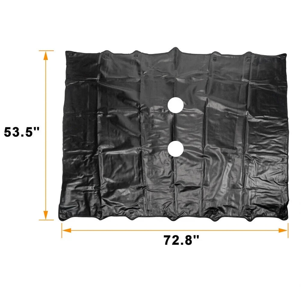 Jahyshow Leather Top Sunshade Protection for Jeep Wrangler   07-18 - Experience Unmatched Sun Protection