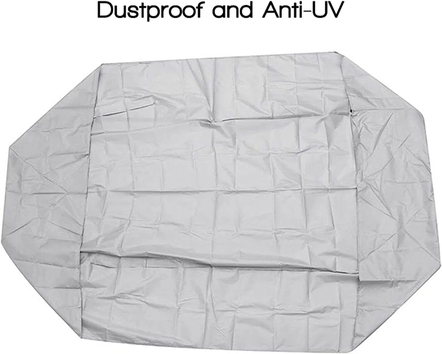 Durable Waterproof Dustproof Boat Cover Inflatable Boat Dinghy Cover Silver Grey