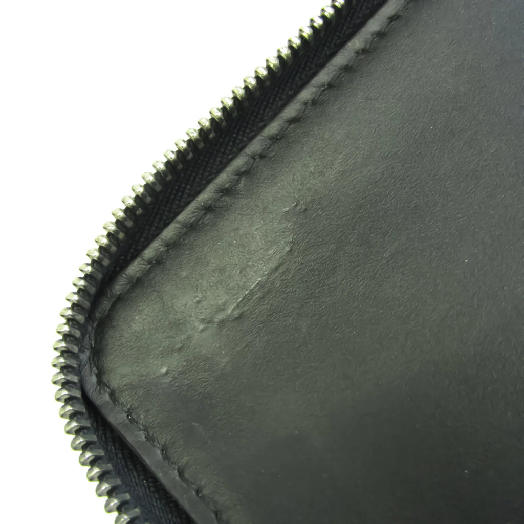 Pre-Owned Louis Vuitton Zippy Organizer  Men's Utah Leather Long Wallet (bi-fold) Basalt (Good)