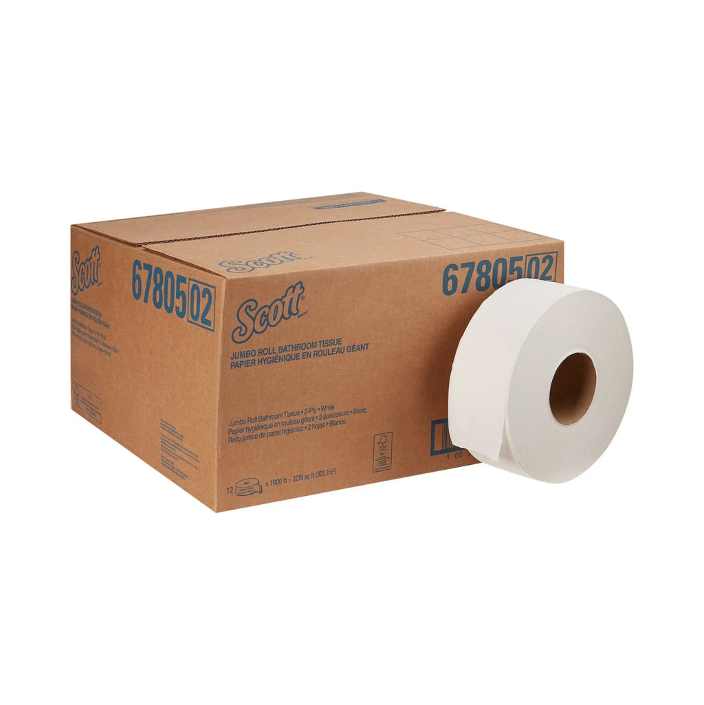 Scott Essential Jumbo Roll Toilet Paper (/12)