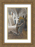 James Tissot 2x Matted 18x24 Gold Ornate Framed Art Print 'The Return of the Prodigal Son, illustration for 'The Life of Christ''