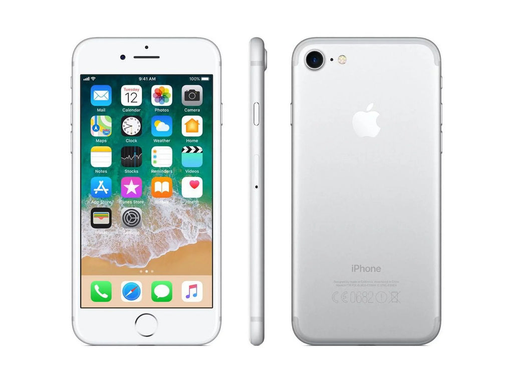 Pre-Owned Apple iPhone 7 - Carrier Unlocked - 128GB Silver (Good)