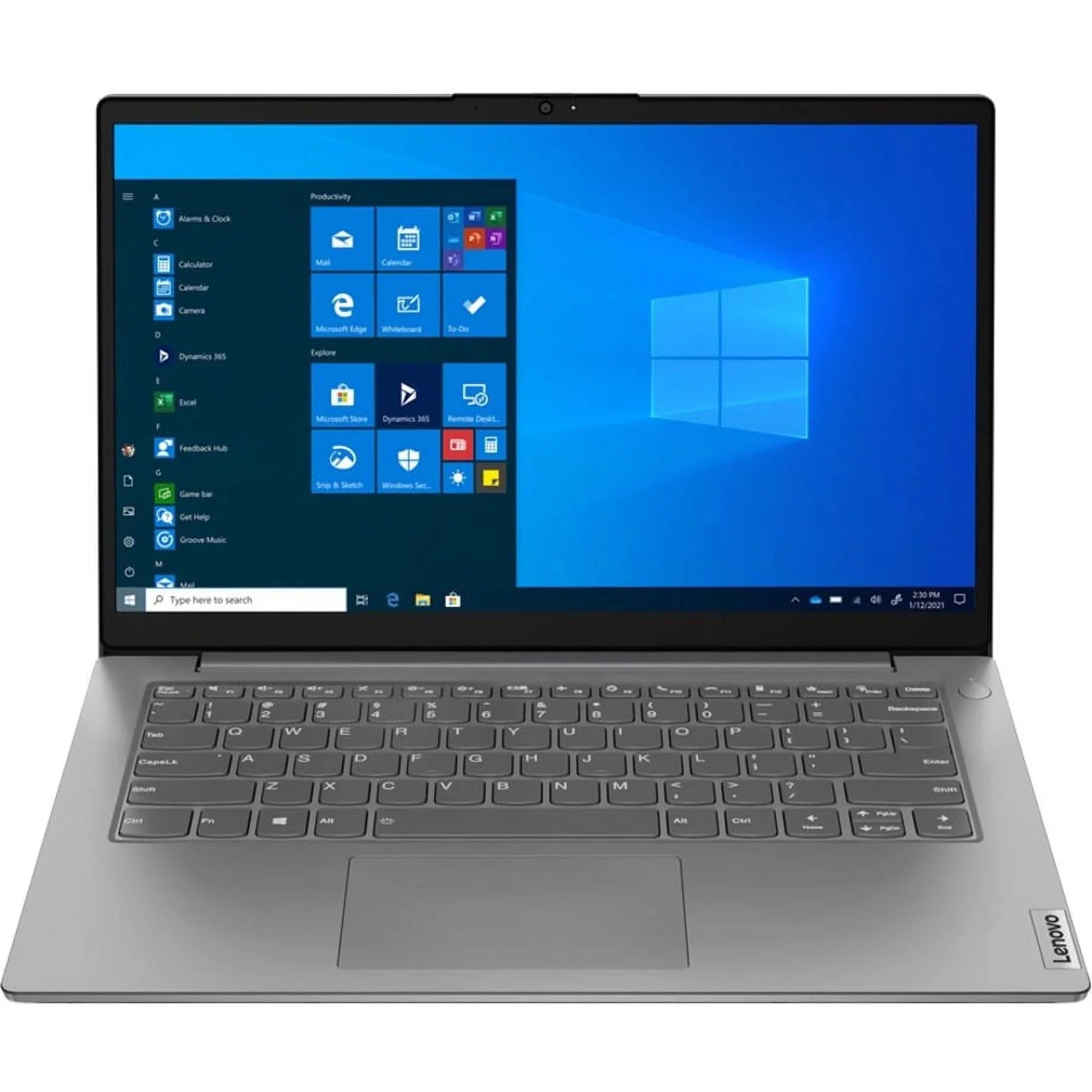 Lenovo 14" Full  Laptop, Intel Core i5 i5-1135G7, 256GB , Windows 10 Pro, 82KA00KNUS