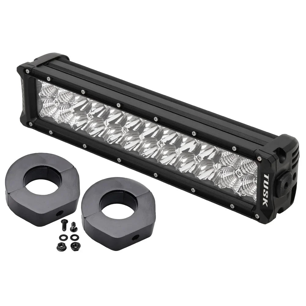 Tusk   Light Bar Kit 12" Straight For - Commander 800R  2011-2020