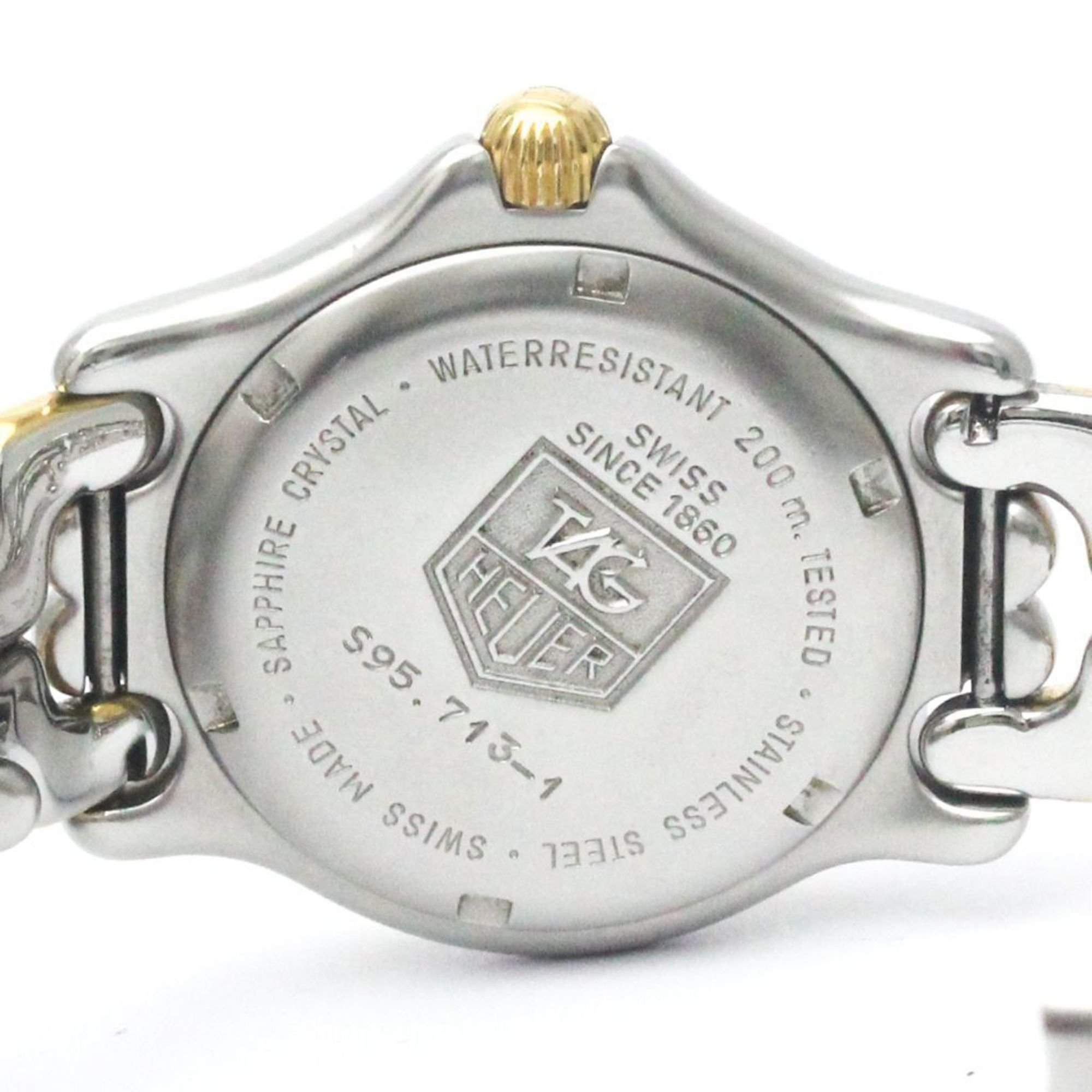 Pre-Owned Polished   Sel 200M Gold Plated Steel Mid Size Watch .713  (Good)