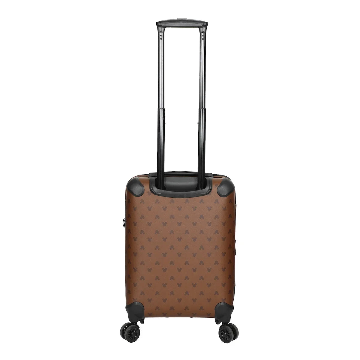 Disney Mickey Mouse Ears 22” Brown Rolling Luggage