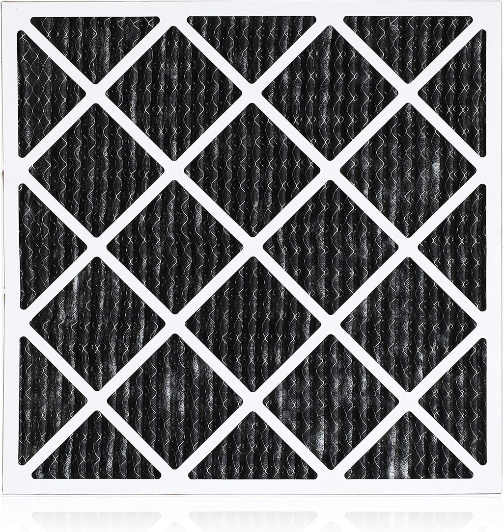 Filterbuy 16x20x1  8 Odor Eliminator Pleated   Furnace Air Filters with Activated Carbon (4-Pack)