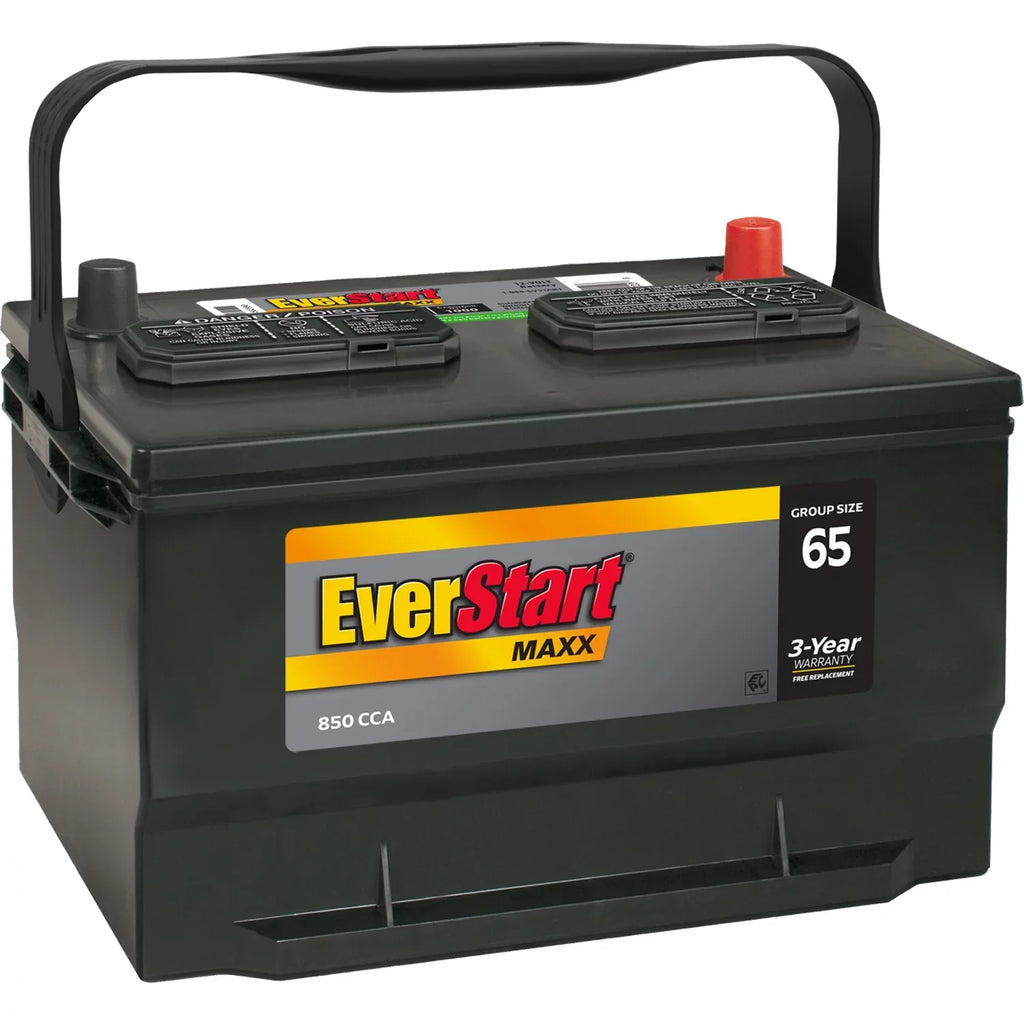 EverStart Maxx Lead Acid Automotive Battery, Group Size 65 12 Volt 850