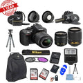 Nikon  24.2   Camera ||18-55mm  Lens Kit||55-200mm  Zoom Lens ||Bundle