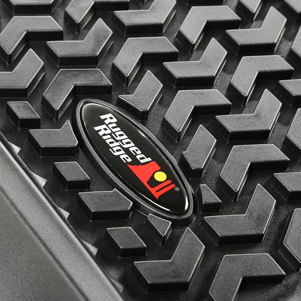 Rugged Ridge by RealTruck | Floor Liner, Front/Rear | 12987.10 | Compatible with 1997-2006 Jeep Wrangler /