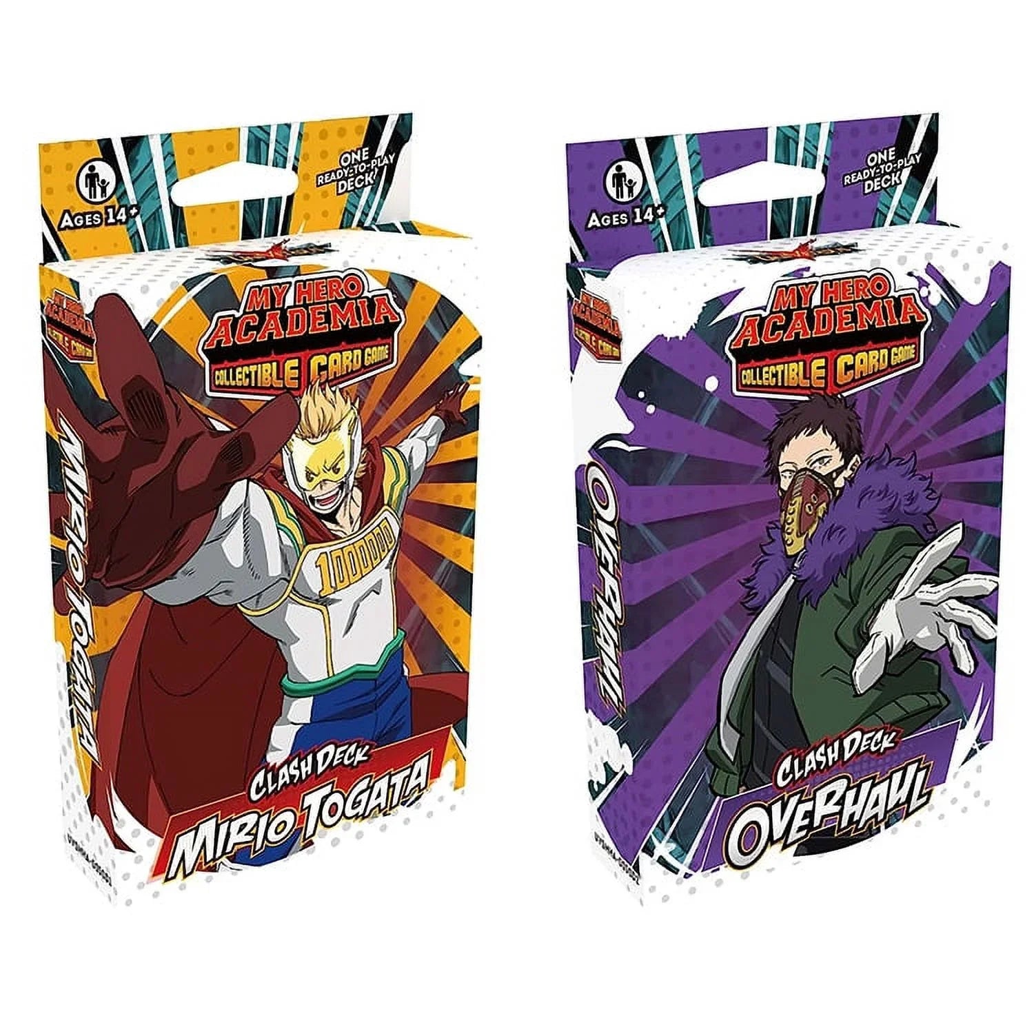 My Hero Academia Collectible Card Game  Clash Decks -   2 (Overhaul & Mirio Togata)