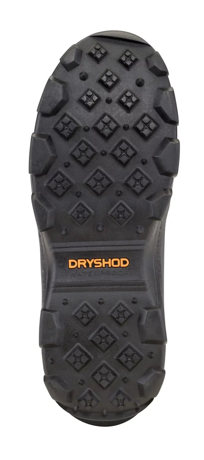Dryshod Men's Haymaker Gusset Hi Cut Black Boot in Size 13
