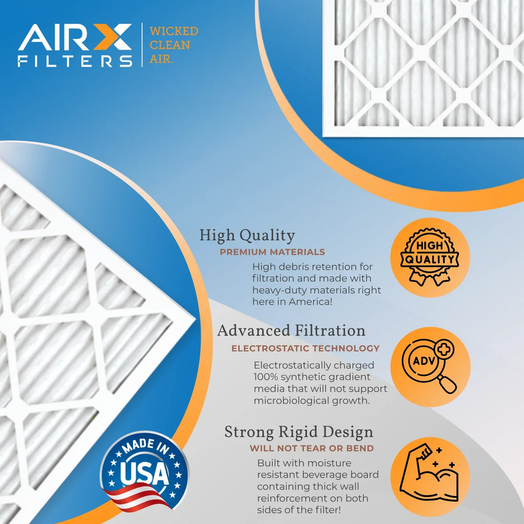 12x12x1 Air Filter  11 Comparable to  1000,  1200 &  7 Electrostatic Pleated Air Conditioner Filter 4 Pack  Premium  Made 12x12x1 Furnace Filters by     .
