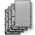 Think Crucial Replacement Ultra Fine Filters Compatible with Maytronics Dolphin, Nautilus  Plus, , , , , , Wave 65, Wave 90, Oasis  Models, Part# 9991432- - Large Filter Panels