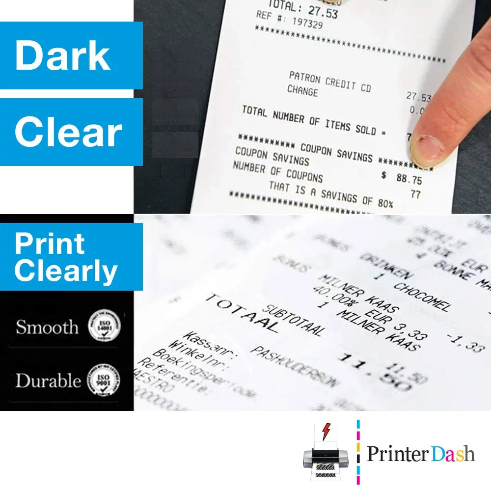PrinterDash Compatible Replacement for Star-Micronics -200 Series/-235/-242/-292/-512/-200 Series/-212/-242/-500/-2000 Black/Red ... Printer Ribbons (6/) (30980113BR)