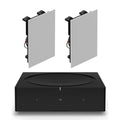Sonos  In-Wall Speaker Pair with Amp Wireless Hi-Fi Player