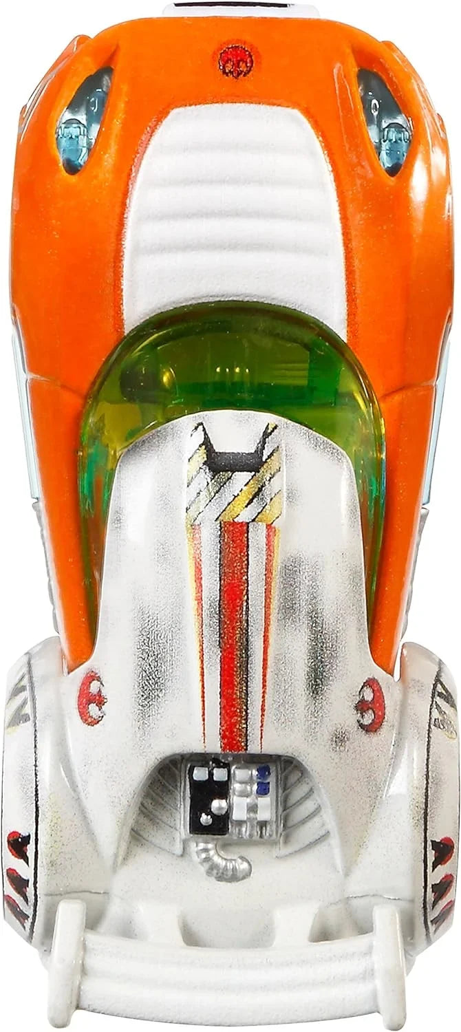 Hot Wheels Star Wars Rogue One Character Car, Luke Skywalker (-Wing Gear)