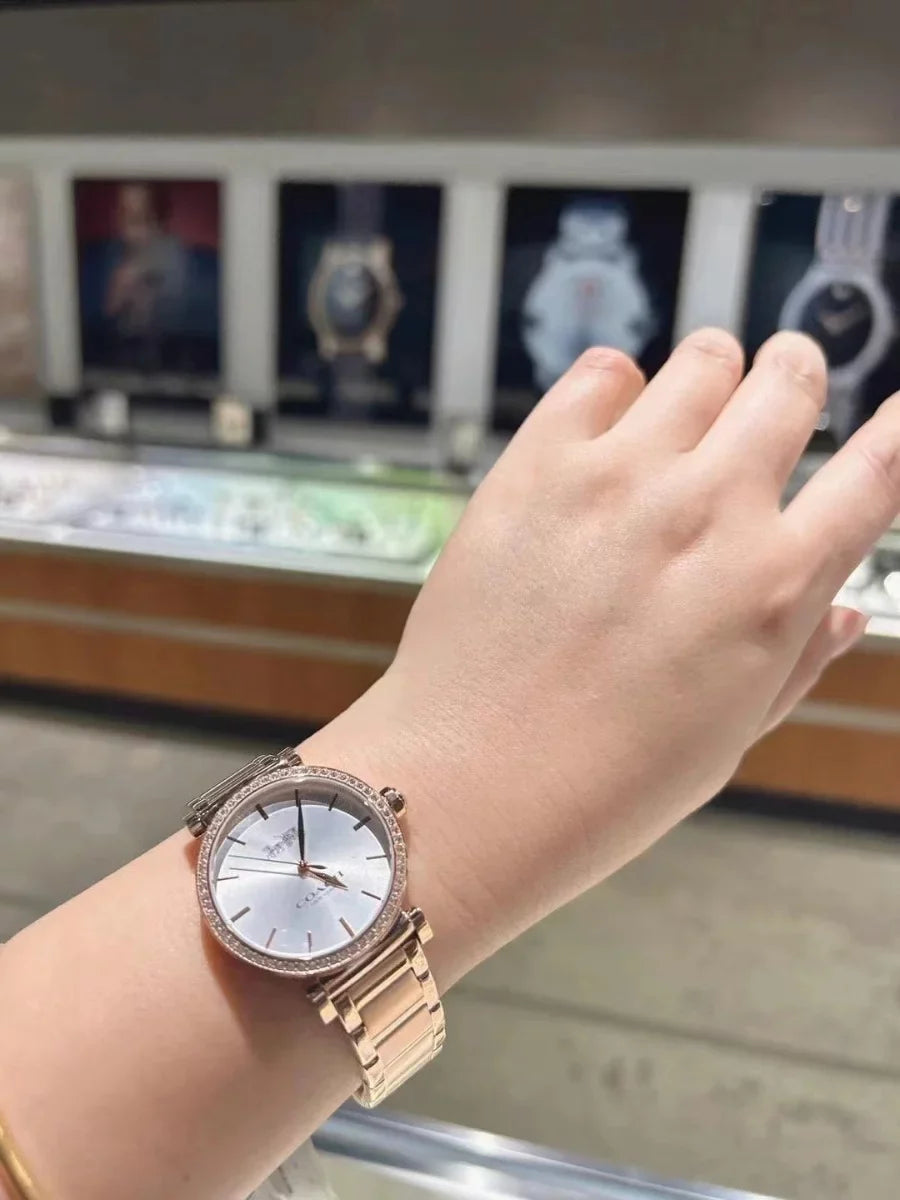 Coach 14503580 Madison Rose Gold Band Watch