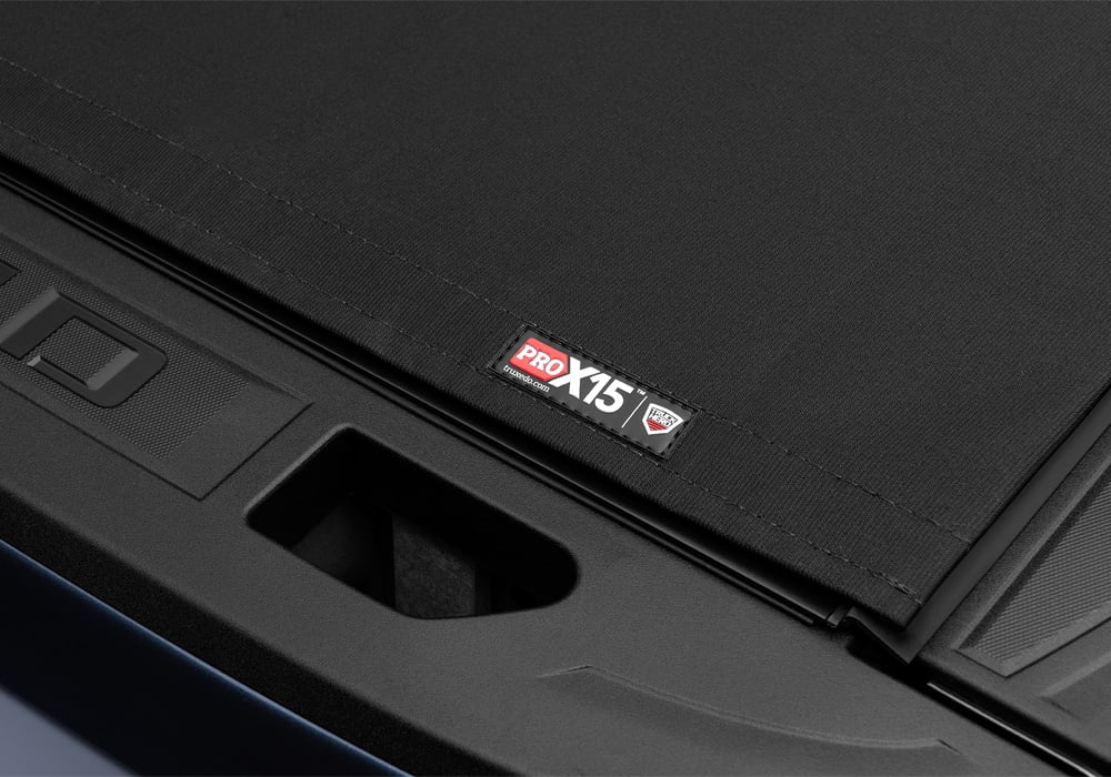 RealTruck TruXedo Pro  Soft Roll Up Truck Bed Tonneau Cover | 1473301 | Compatible with 2020-2021 Chevy/ Silverado/Sierra 2500/3500HD 6' 10" Bed (82.2")
