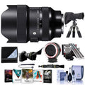 14-24mm f/2.8    Lens for Sony , Bundle with Software Kit, RainCoat Sleeve, Calibration Aid, Lens Changing Kit Adapter, Lens Wrap, Cleaning Kit, Flex Lens Shade, Cleaner