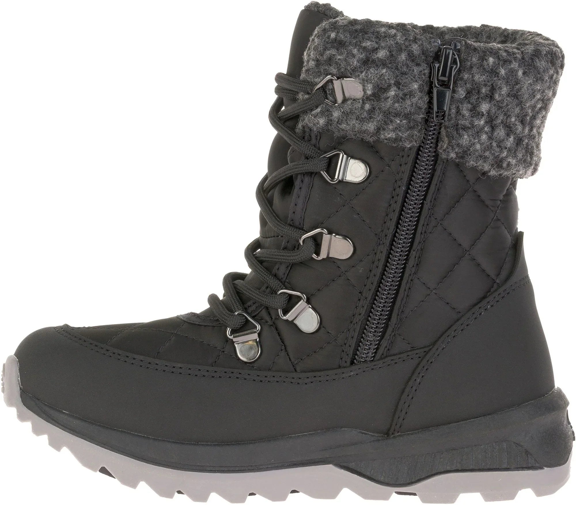 Kamik  Libra big kids Winter waterproof Boots  black Size 3 youth New in  box