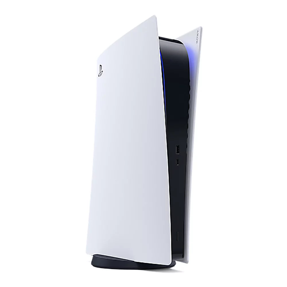 Sony Playstation 5 Digital Edition Gaming Console + 1 Wireless Controller - 16GB , 825GB  Storage, WiFi 6, 120Hz 8K Output - Random Color Water Bottle