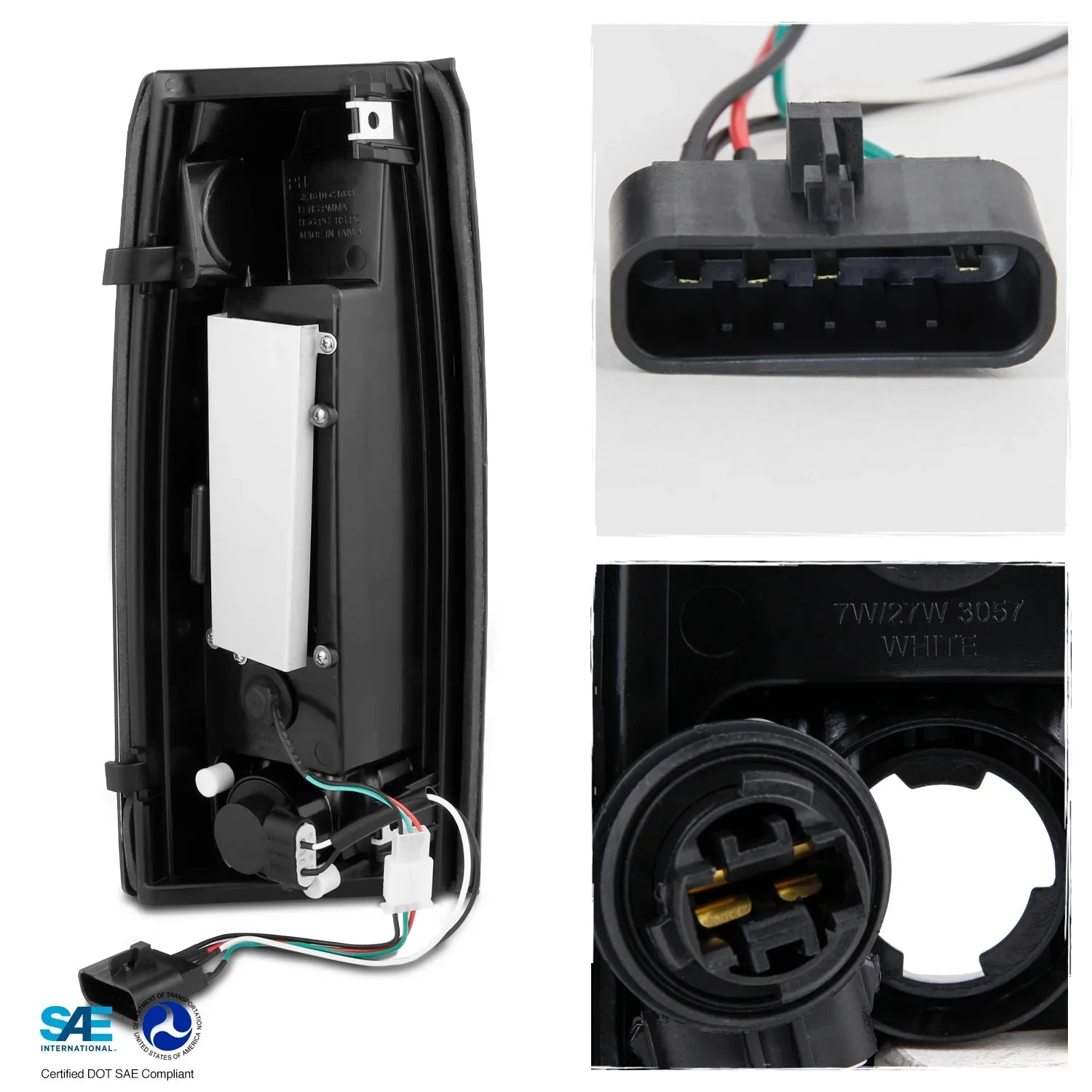 Fits Smoke 94-98 Chevy  / Headlights+ Bumper+Black Smoke  Tail Lights Fits select: 1994-2000  -400, 1995-2000