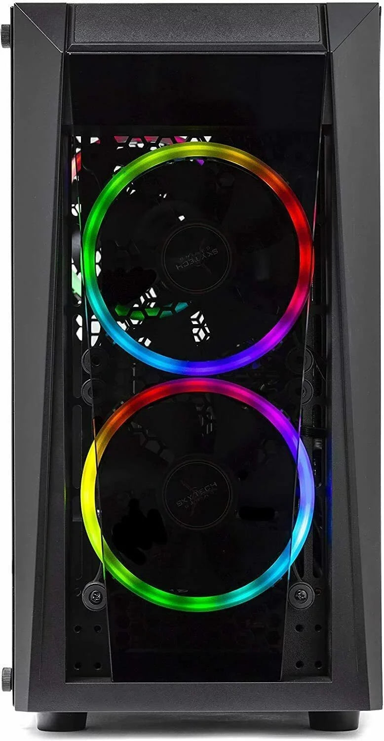 Skytech Blaze  Gaming  Desktop – Intel Core i3 10105F 3.7 GHz,  1650, 500GB , 16G  3200, 600W Gold ,  Wi-Fi, Windows 10 Home 64-bit