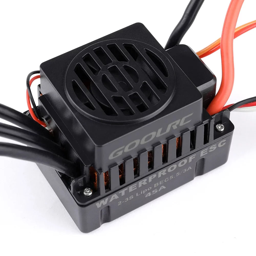 GoolRC  Accessory,Set 110  Combo  4370KV  Car 4370KV Motor 45A  Waterproof Rookin 1/10 Remote Car