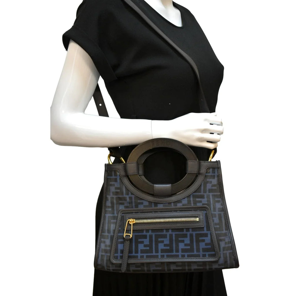 Pre-owned  Runaway Shopper Small   Leather Tote Bag Black