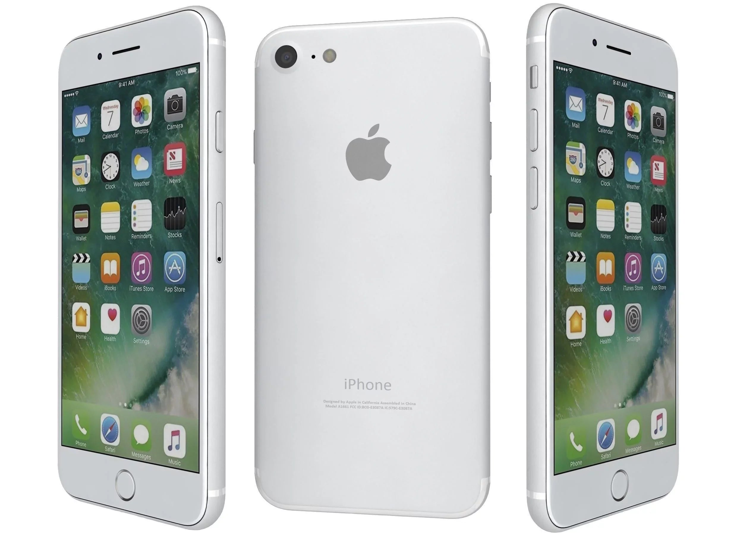 Pre-Owned Apple iPhone 7 - Carrier Unlocked - 32GB Silver (Fair)