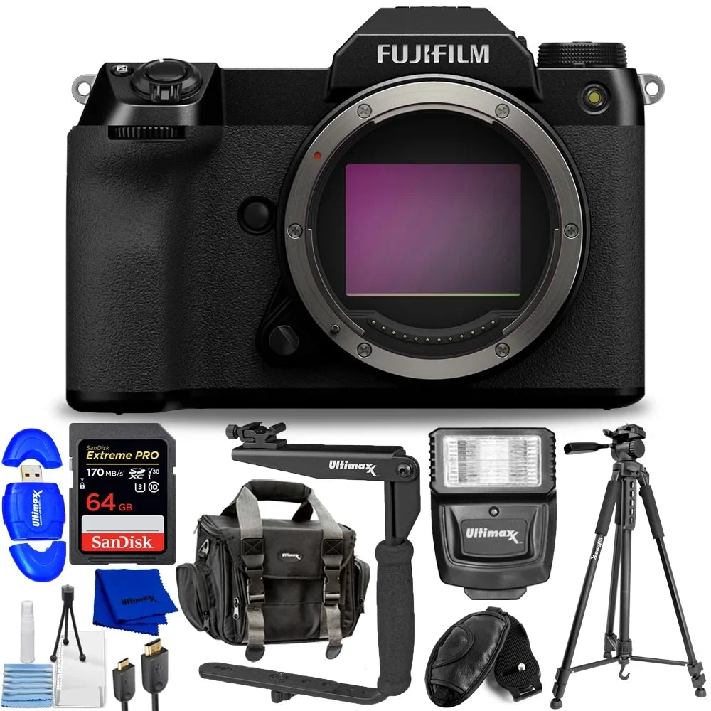 50S  Medium Format Mirrorless Camera 600022316 - Accessory Bundle