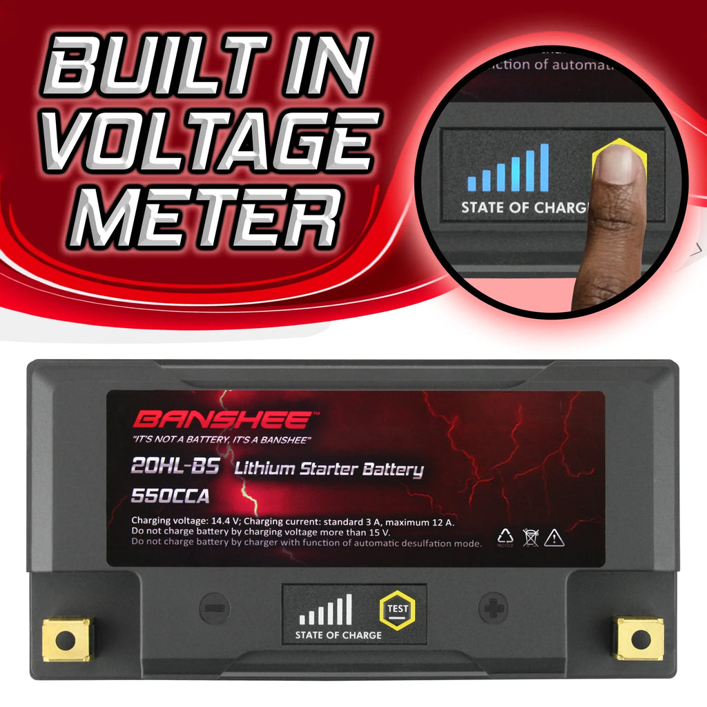 Banshee 20L- LiFePO4 Motorsports Battery Compatible with Yamaha  WaveRunner  Sport 2015 to 2015