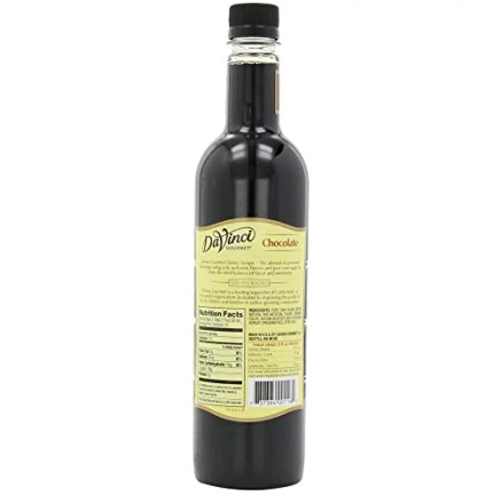 Davinci Gourmet 13306 Davinci Classic Flavor Syrup - 750Ml Plastic Bottle Chocolate