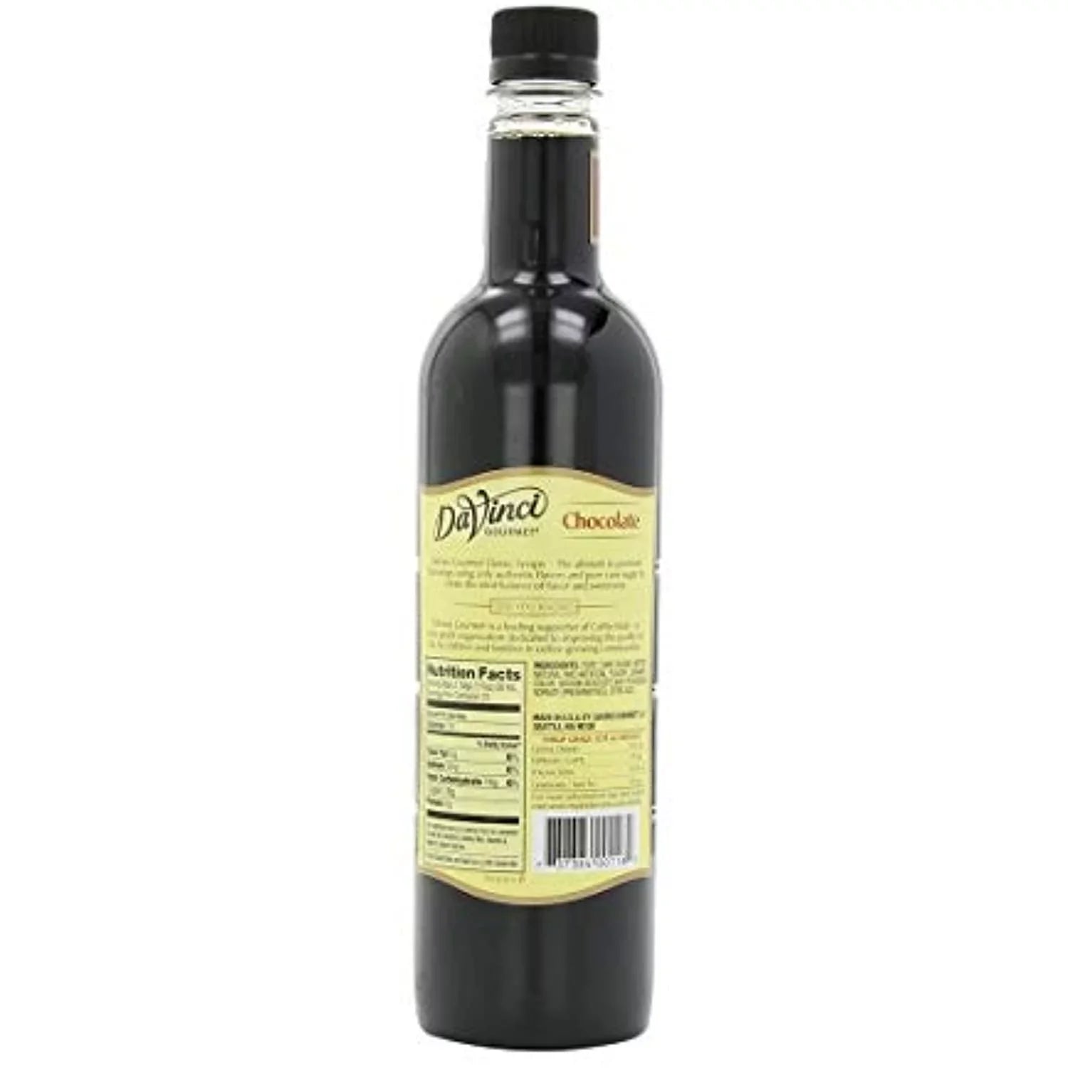Davinci Gourmet 13306 Davinci Classic Flavor Syrup - 750Ml Plastic Bottle Chocolate